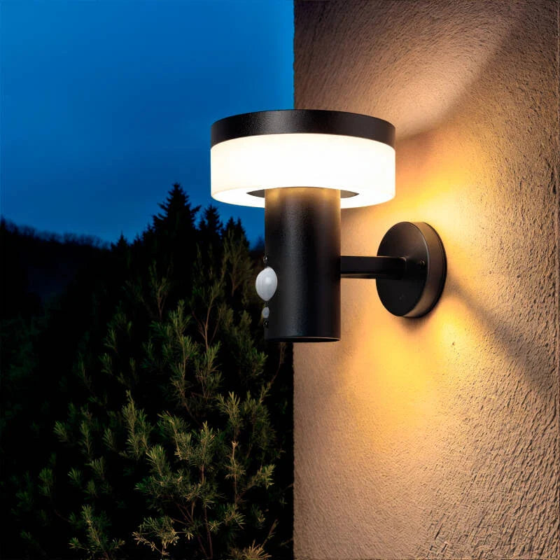 Wandlamp Outdoor Solar LED 1.5W Aluminium met Bewegingssensor Ashier