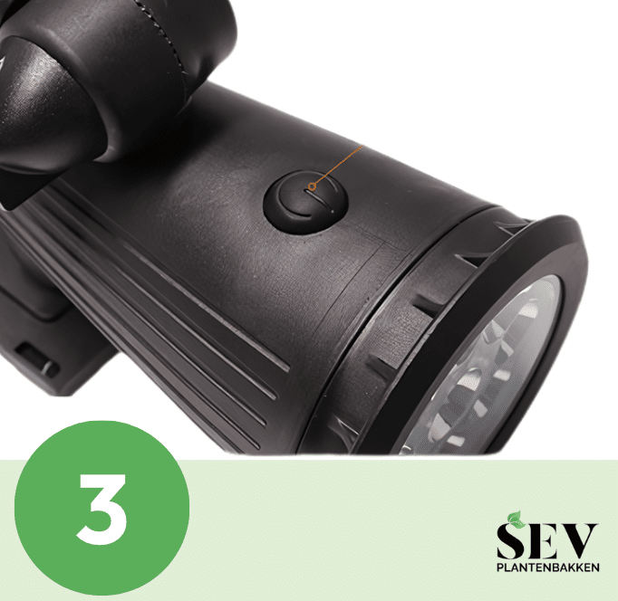 SEV Solar Verlichting 9-LED Warm