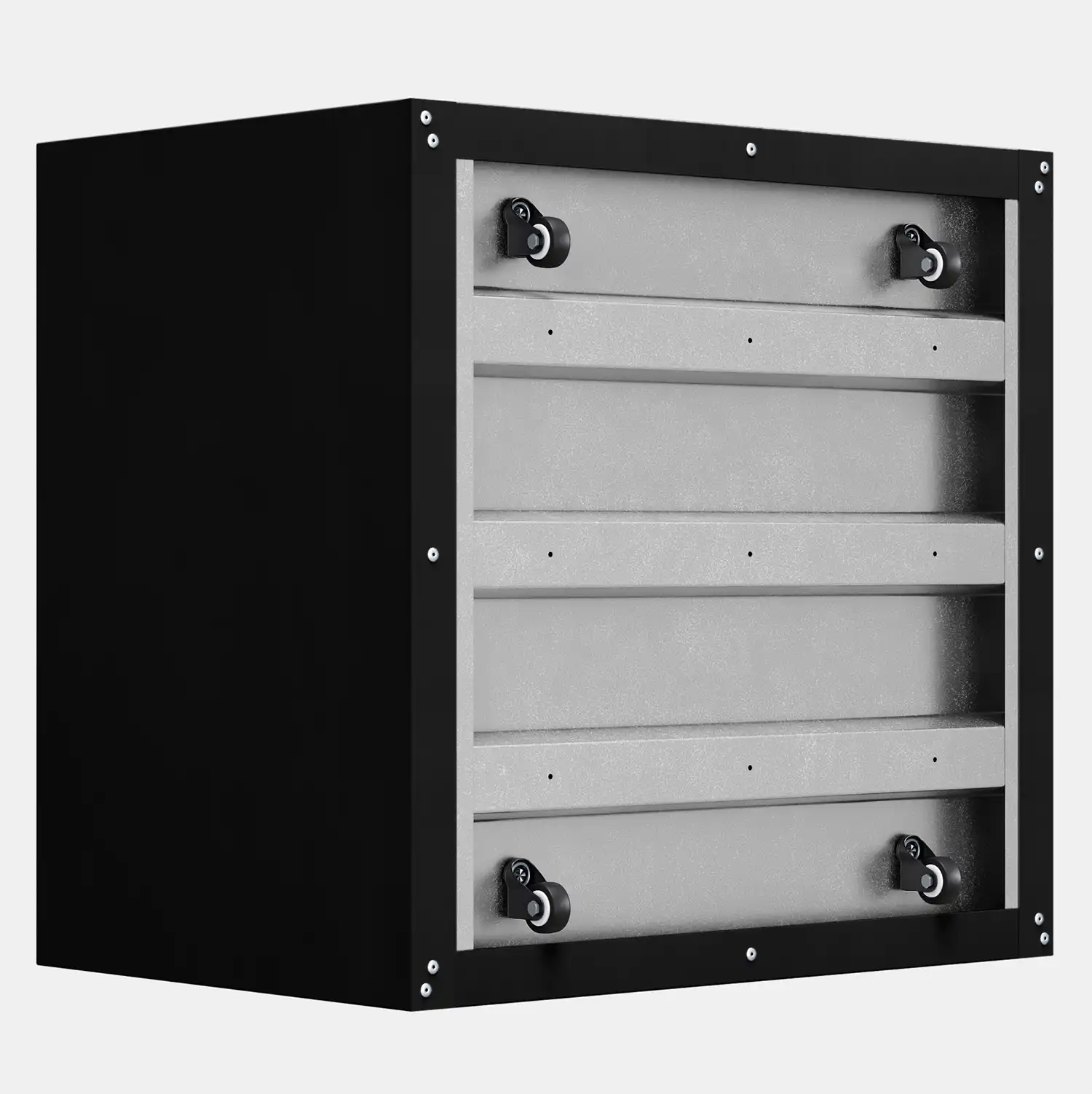 SEV Plantenbak op wielen 80x80x60