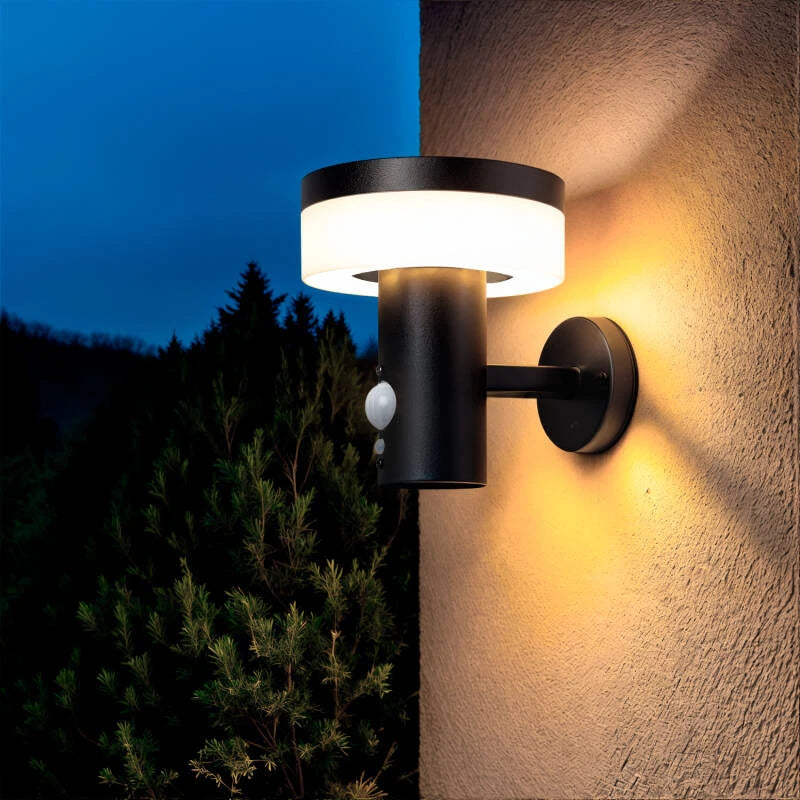Wandlamp Outdoor Solar LED 1.5W Aluminium met Bewegingssensor Ashier
