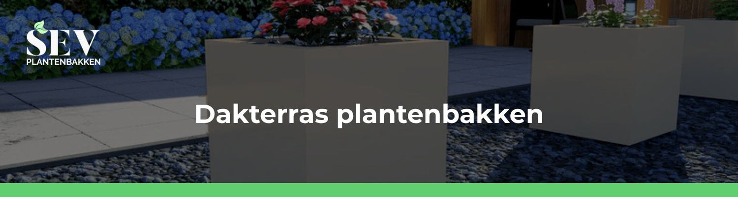 dakterras plantenbakken