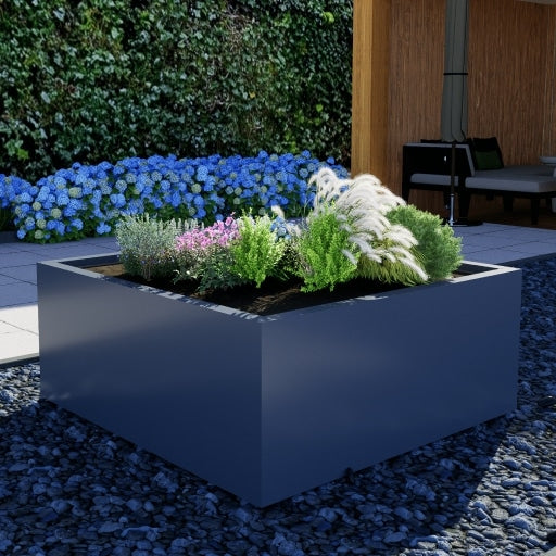 plantenbak gepoedercoat staal