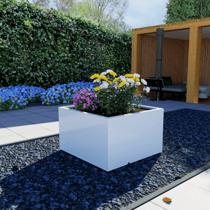 Vierkante plantenbakken