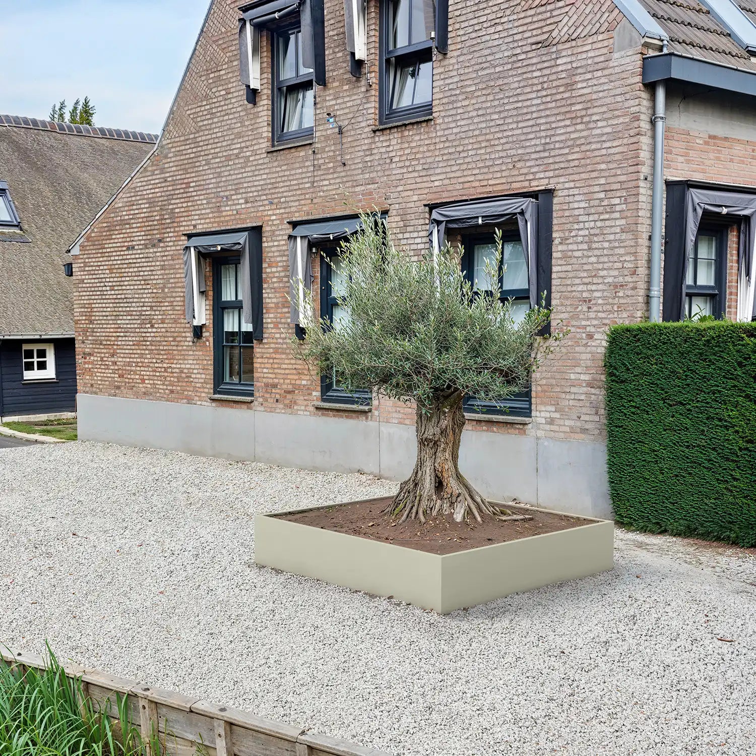 SEV Plantenbak 200x200x40 beige