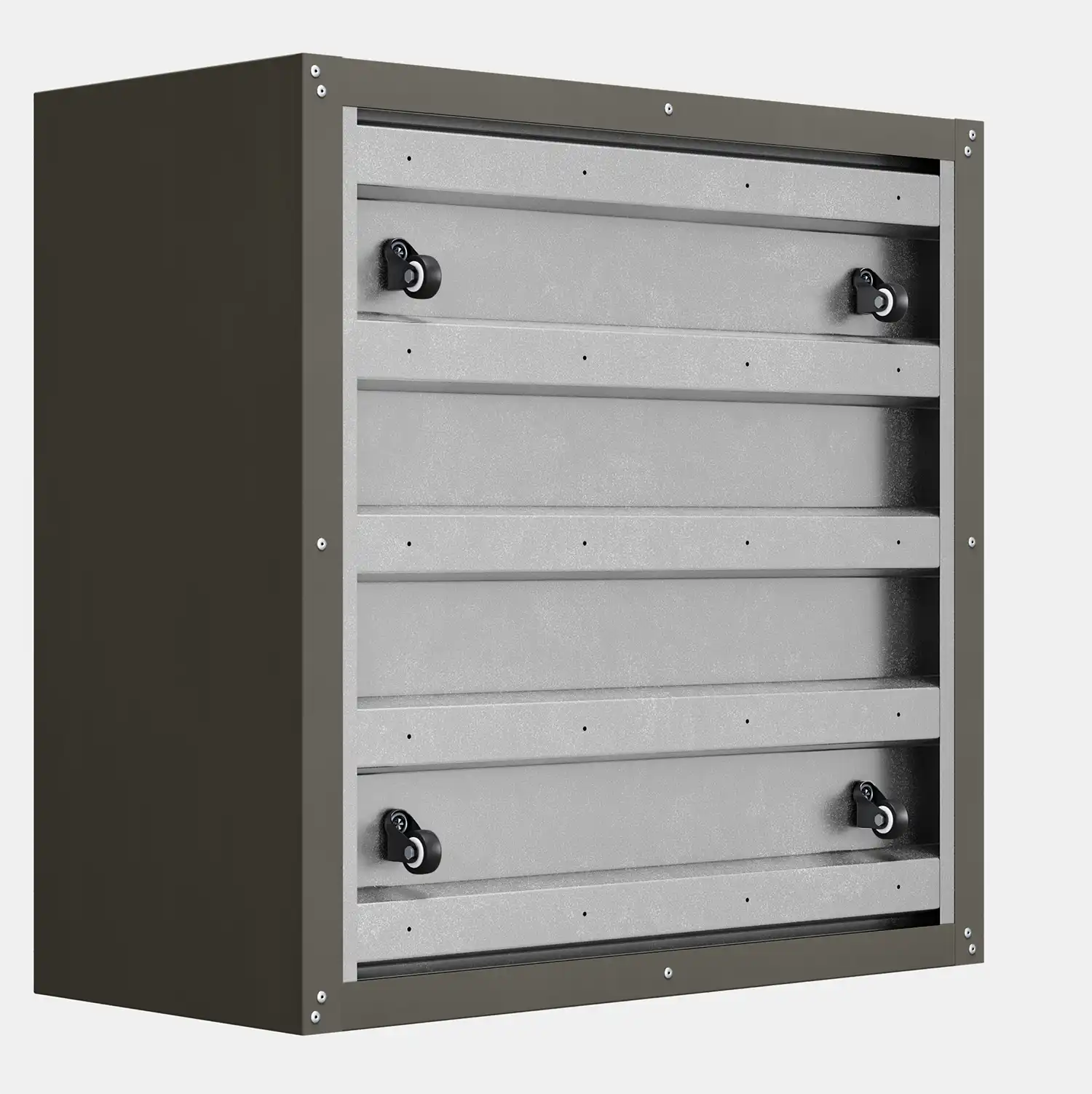 SEV Plantenbak op wielen 100x100x50