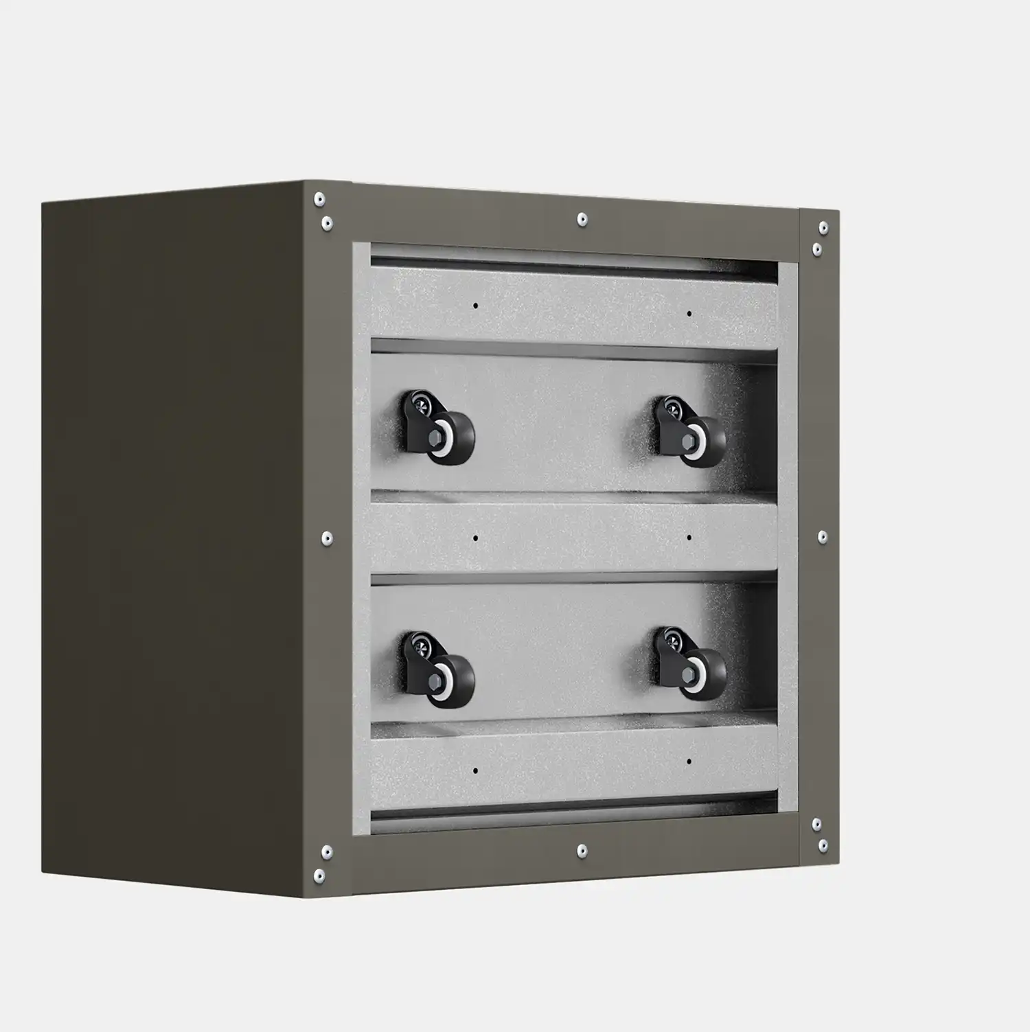 SEV Plantenbak op wielen 60x60x40