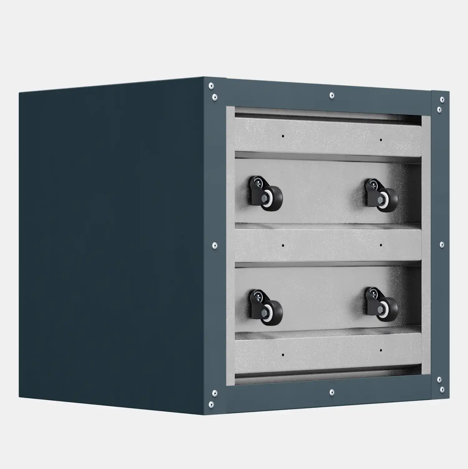 SEV Plantenbak op wielen 60x60x60