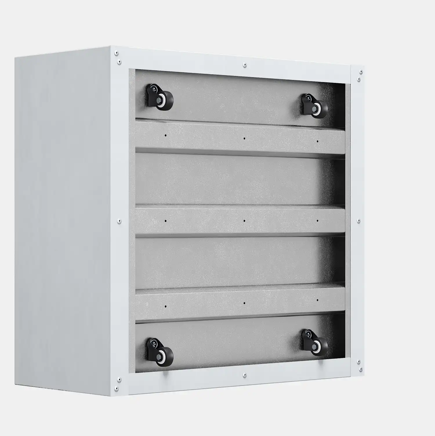 SEV Plantenbak op wielen 80x80x40