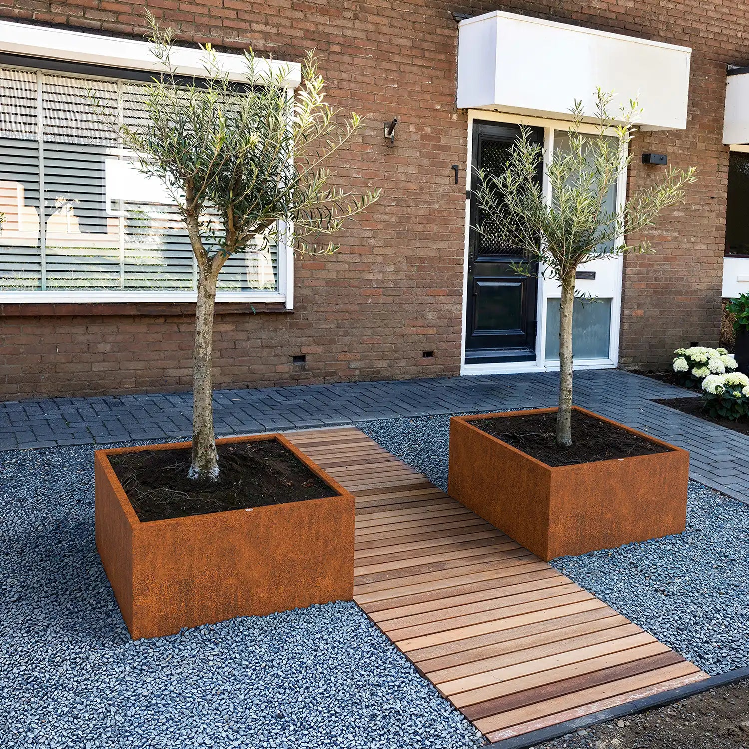 SEV Plantenbak 100x100x50 Cortenstaal