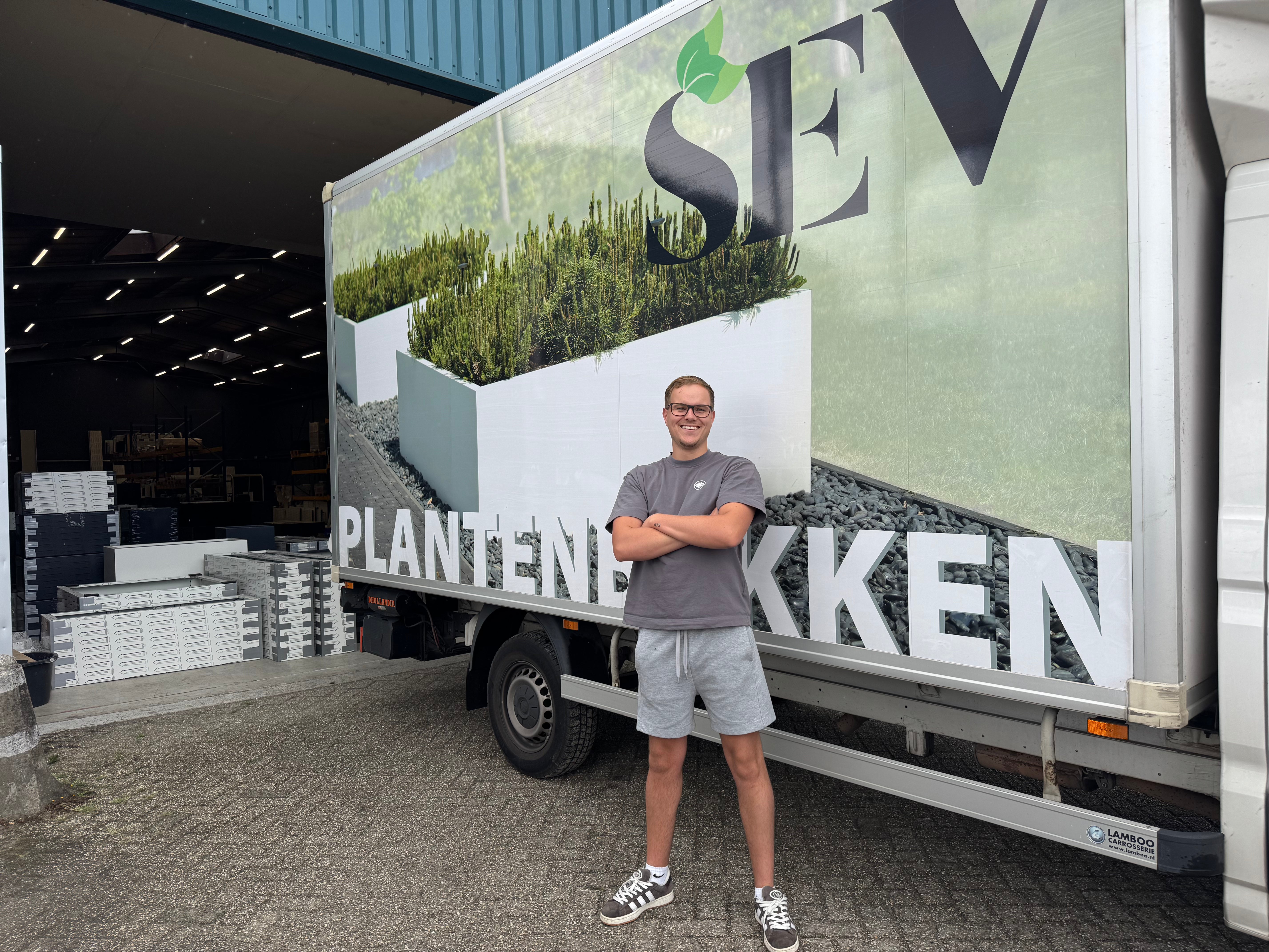 Sten Kolvenback Eigenaar SEV Plantenbakken