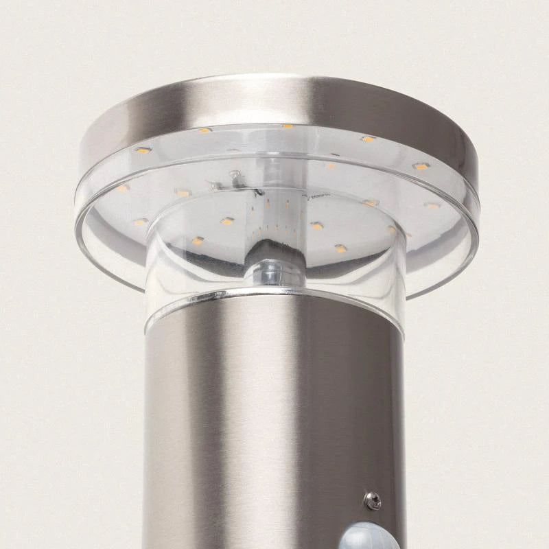Wandlamp Outdoor Solar LED 1,5W Aluminium met Bewegingssensor Basil
